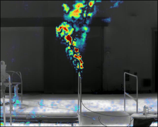 detection de gaz par imagerie thermique